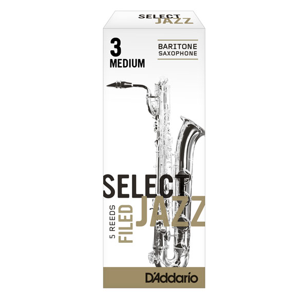 Rico D'Addario Select Jazz Filed rieten voor bariton (5 st) - Klik op de afbeelding om het venster te sluiten